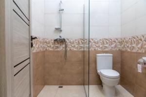 Koupelna v ubytování Aeka hotel