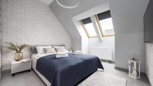 Posteľ alebo postele v izbe v ubytovaní Apartments Jaglana with Parking & SPA