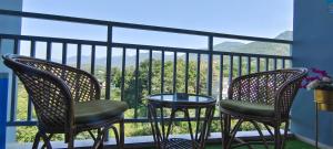 Balkón nebo terasa v ubytování Beautiful 1 BHK in Dehradun