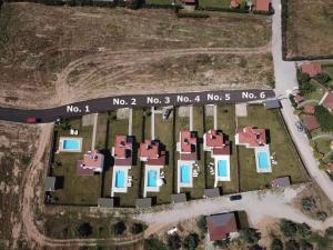 The surrounding neighborhood or a neighborhood close to the holiday home
