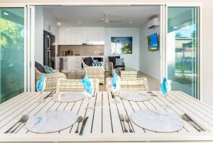 Posezení v ubytování The Last Resort Villa 2