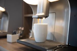 A cozinha ou cozinha compacta de Novotel Angers Centre Gare