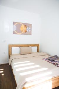 Postel nebo postele na pokoji v ubytování Apartments Murdzoski