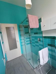 Salle de bains dans l'établissement L'Appartamento Storico dal Design Moderno