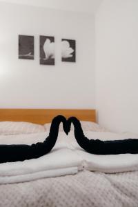 Posteľ alebo postele v izbe v ubytovaní BarbyB Apartment - With free parking
