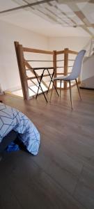 Coin salon dans l'établissement Maison de bourg
