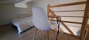 Un ou plusieurs lits dans un hébergement de l'établissement Maison de bourg