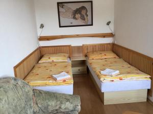 Postel nebo postele na pokoji v ubytování Pension 325