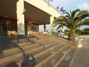 Balkón nebo terasa v ubytování Hotel Le Dune