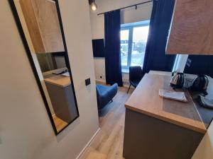 Bright Lofts near City Center Harbour tesisinde bir banyo