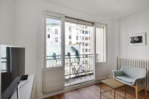 Bright Studio for 2 near Avenue Foch