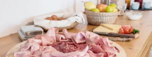 Cibo presso il bed & breakfast o nelle vicinanze