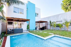 Bazén v ubytování Atlantis Luxury Villages - Neptun nebo v jeho okolí