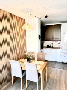 Kuchyňa alebo kuchynka v ubytovaní Apartament Baltik Star