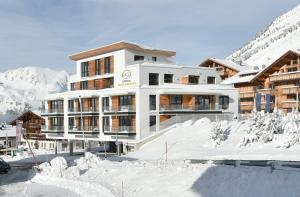 Kühtai Alpensuites v zimě