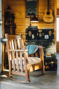 A seating area at Joshua Tree Hidden Tower * Views - Landmark