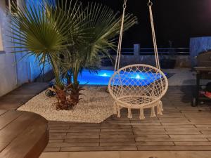 Bazén v ubytování Bellavista Medulin Sea View nebo v jeho okolí