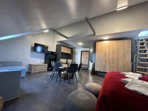 TV a/nebo společenská místnost v ubytování Boutique & Wellness Hotel Vital