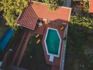 Hostel Falucho内部或周边的泳池