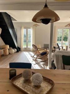 Χώρος καθιστικού στο La Belle Vie du Bassin