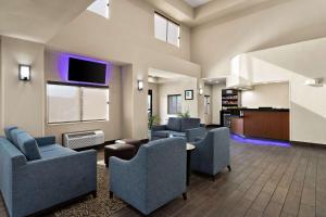 Кът за сядане в Comfort Suites University Las Cruces