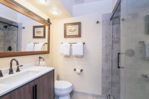 Ένα μπάνιο στο Ski-in Ski-Out Ground Floor Easy Access Ski Condo +7 φωτογραφίες