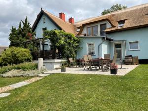 Κήπος έξω από το Reethaus Vilmnitz - Ferienwohnung Goor