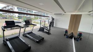 - une salle de sport dotée d'équipements de cardio-training dans l'établissement Makia beach experience 315A Kay, à Porto de Galinhas