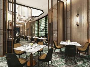 Restorāns vai citas vietas, kur ieturēt maltīti, naktsmītnē Sheraton Kuching Hotel