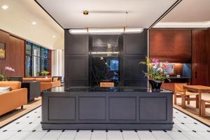 Wuyu Hotel, Jinyun Mountain & Southwest University的休息区