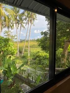 a window view of a field from a house at SUMMER HOUSE B Starlink in General Luna +13 photos
