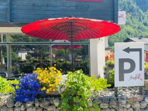 Fenix Hall Boutique Hotel Hallstatt外面的花园