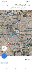a screenshot of a map of a city at العنبرية2 in Al Madinah