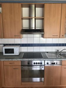 Dapur atau dapur kecil di Apartment Frida