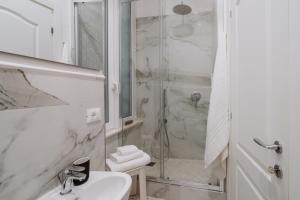 Koupelna v ubytování Rooms Genova dei Rolli