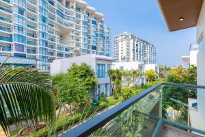 Balkón nebo terasa v ubytování R7 Aria Resort