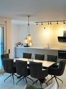 Kuchyň nebo kuchyňský kout v ubytování Stilvolle Oase: Ruhiges Cityhaus