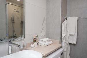 Kupatilo u objektu Sweet Home Apart-Hotel