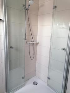 Koupelna v ubytování Ferienwohnung Mühlenblick