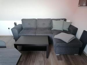 Posezení v ubytování Ferienwohnung Mühlenblick