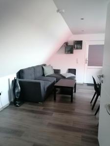 Posezení v ubytování Ferienwohnung Mühlenblick