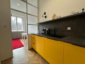 Kuchyň nebo kuchyňský kout v ubytování Botanique Rooms with Sauna by Homester