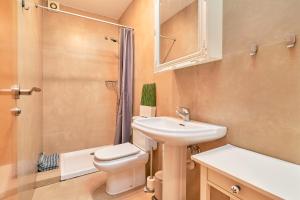 Koupelna v ubytování Apartamento Plaza España E1 + 20 fotografií