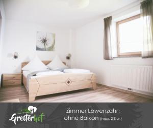 Letto o letti in una camera di Greiterhof Partschins