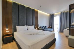 Postel nebo postele na pokoji v ubytování Hotel Siars