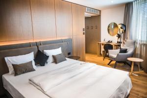 Voodi või voodid majutusasutuse Hotel Meilenstein toas
