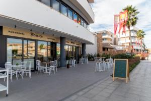 Budynek, w którym mieści się apartament