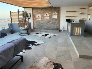 Kuchyň nebo kuchyňský kout v ubytování Sallam Lux Property + 19 fotografií