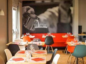 Posezení v ubytování ibis Vesoul