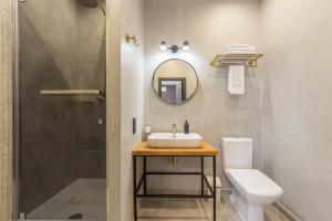Koupelna v ubytování Self Check-in Apartments Maidan Area